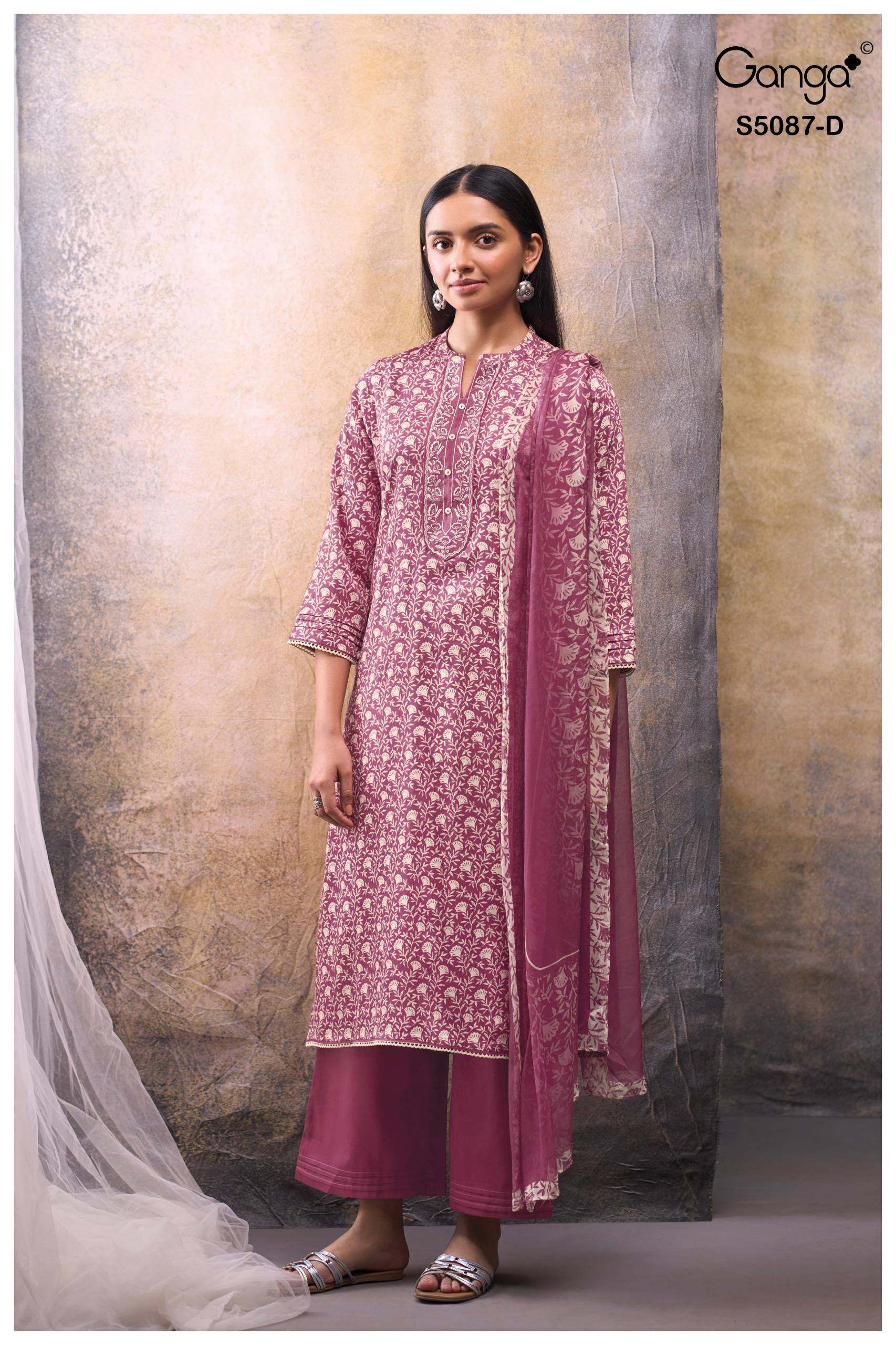 FAELYN 5087 Series By GANGAFASHION Stylish Beautiful Colourful COTTON SATIN Dresses At Wholesale Price